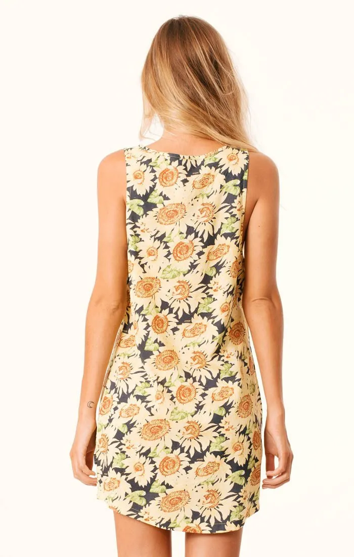 Afends Womens Sunflower - Shift Dress