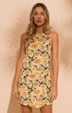 Afends Womens Sunflower - Shift Dress