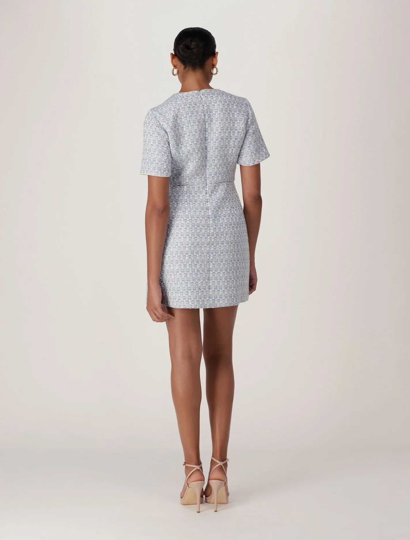 Anna-Rose Boucle Shift Dress