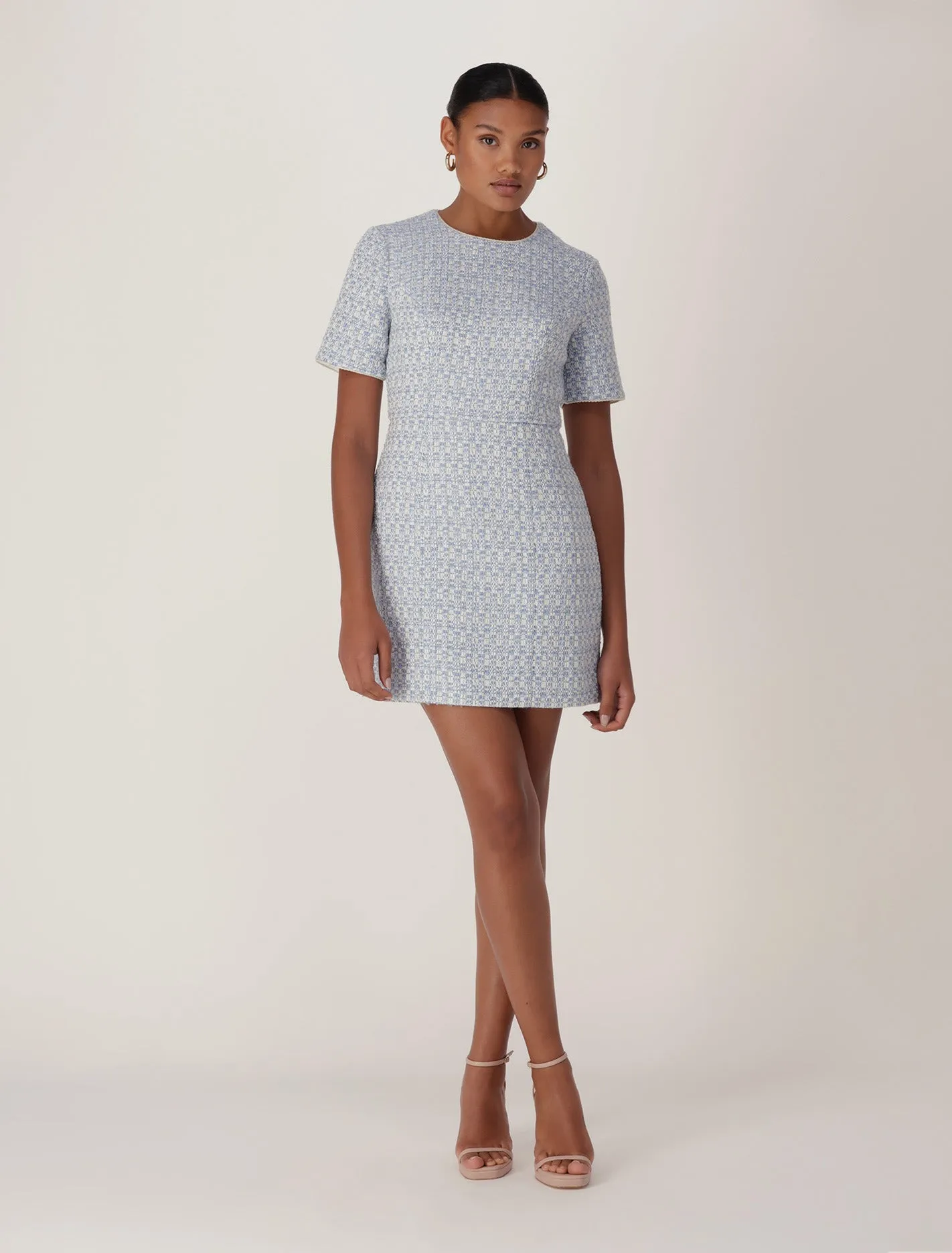 Anna-Rose Boucle Shift Dress