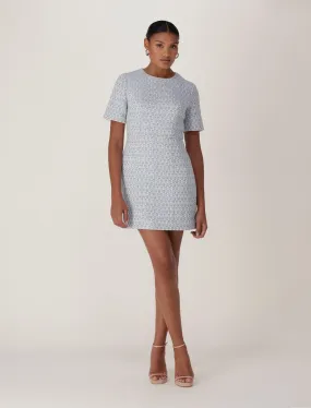 Anna-Rose Boucle Shift Dress