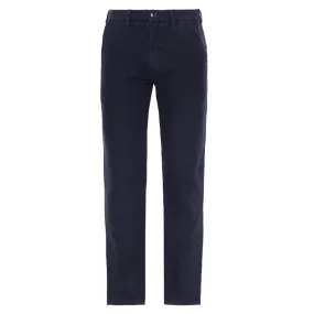 Barbour Moleskin Tailored Fit Mens Trousers - Navy