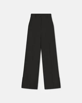 Bida - Tailored Trousers - Off Black