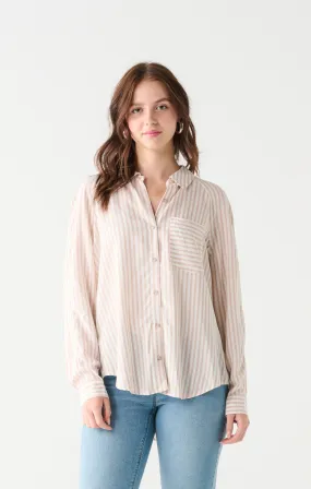 DEX Stripe Button-Up