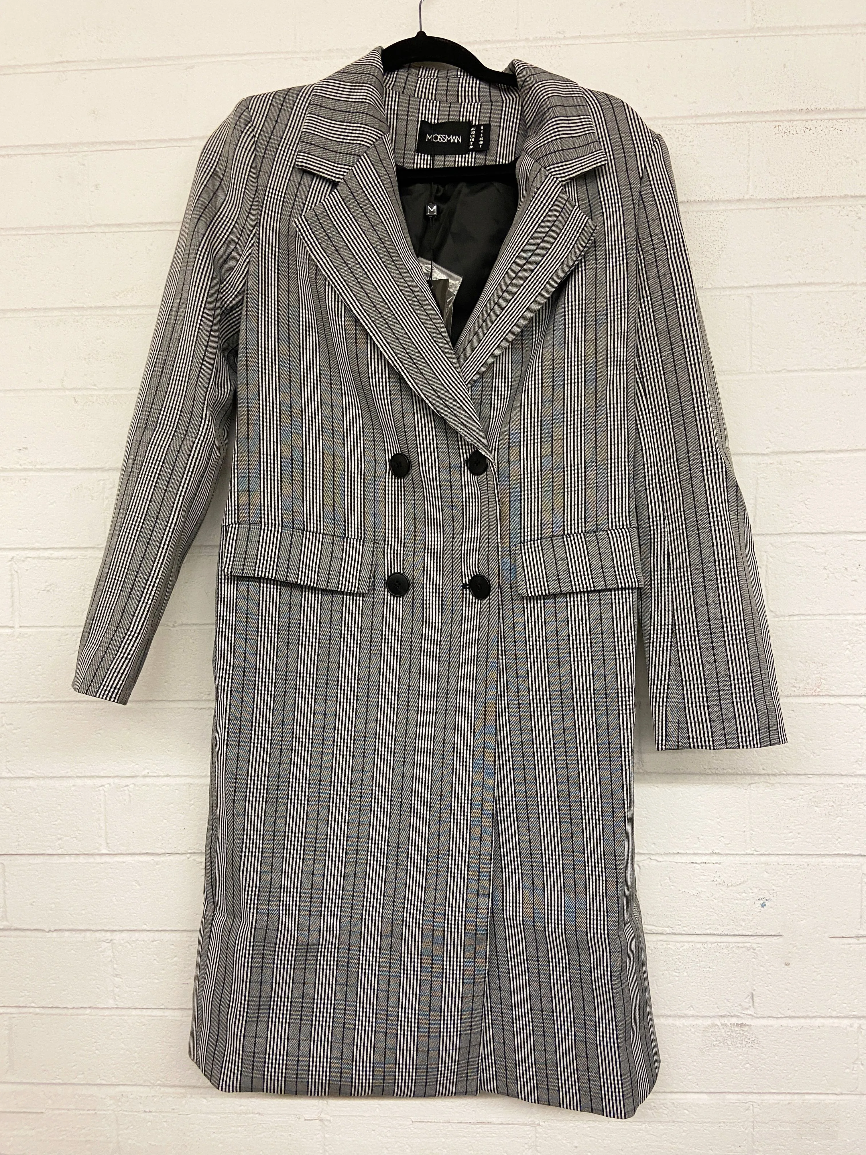 Duchess Coat in Monochrome Check