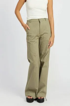 Emory Park High Waisted Wide Leg Pants