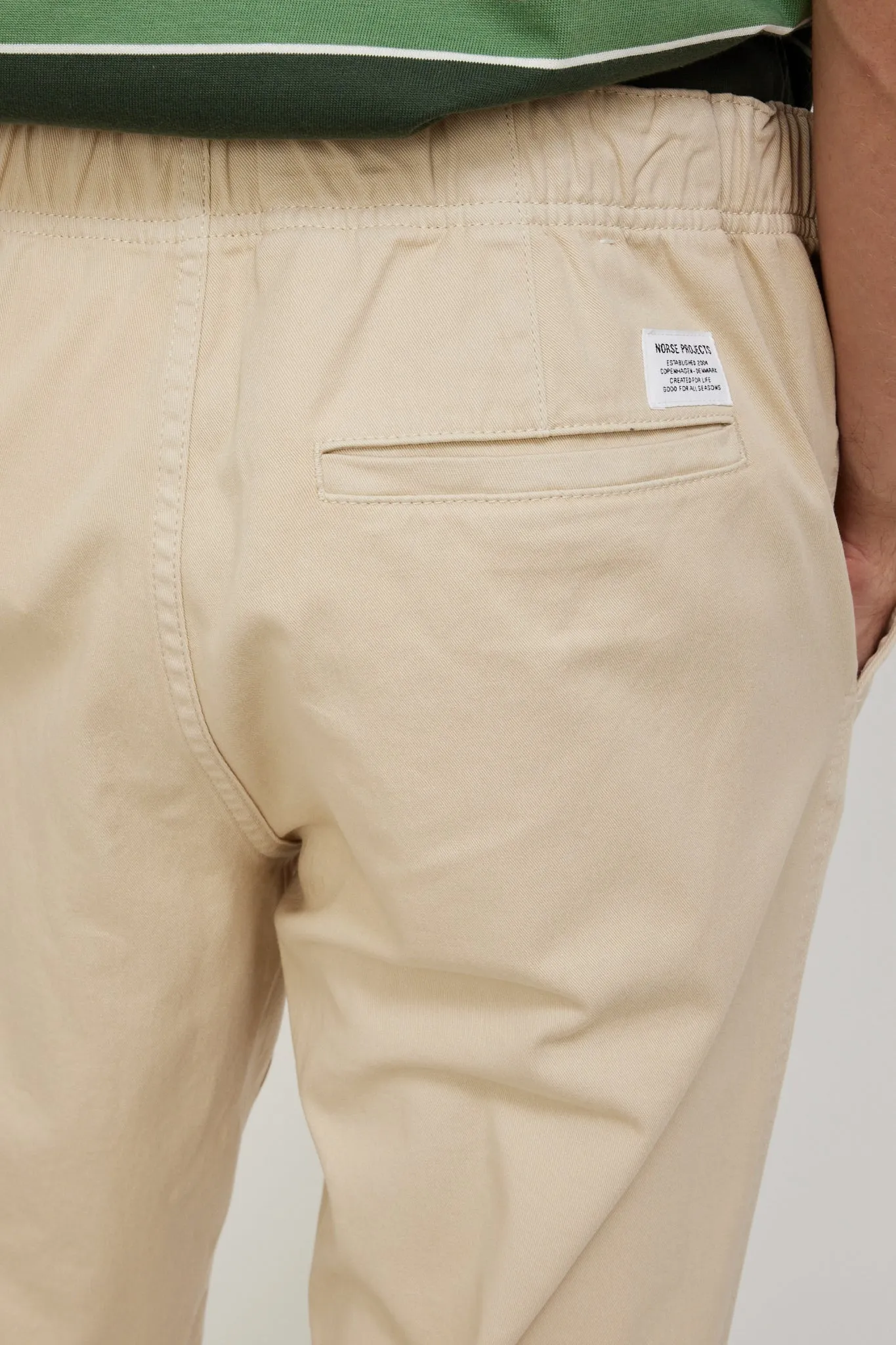 Ezra Light Stretch Pants Oatmeal