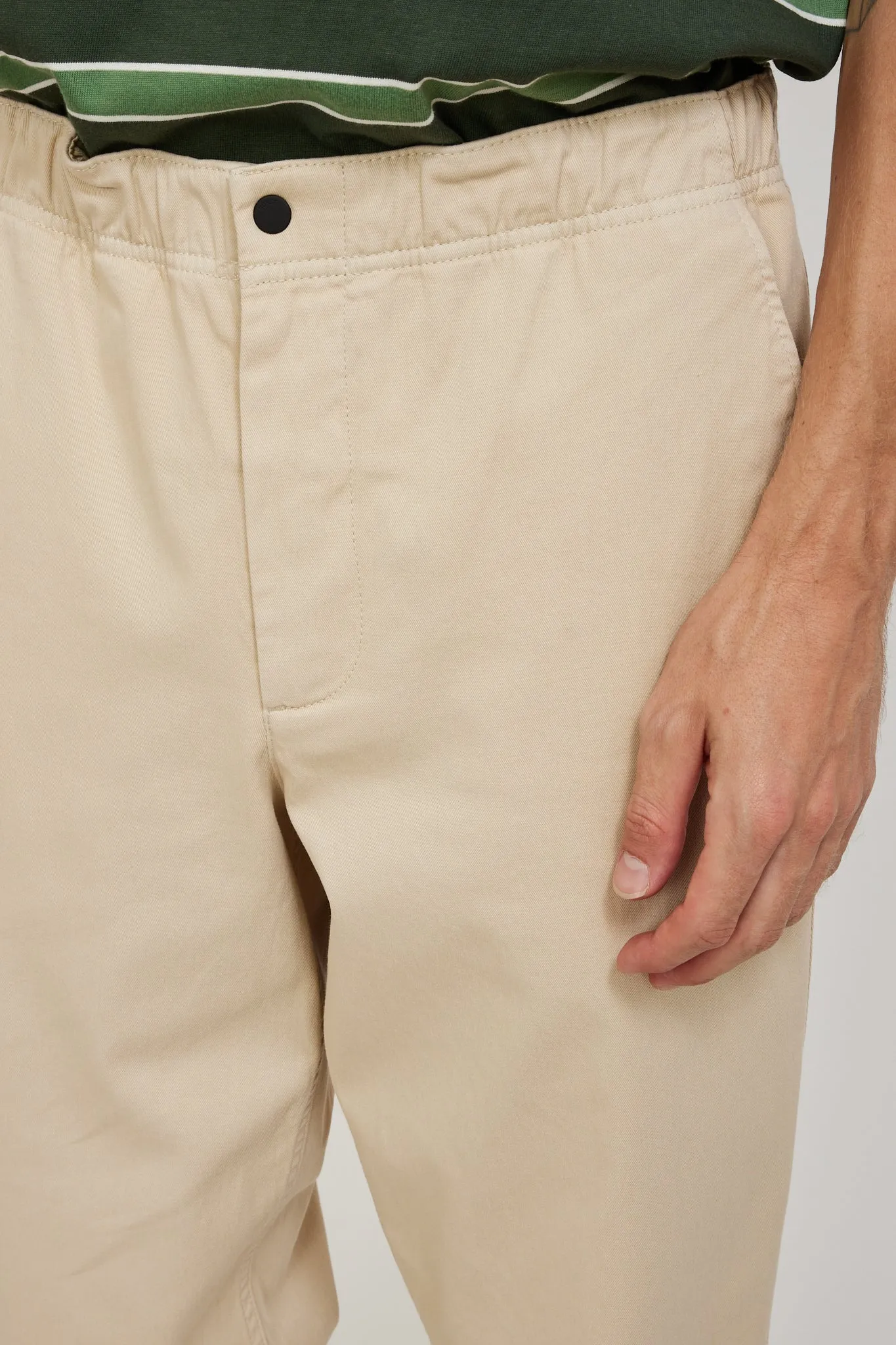 Ezra Light Stretch Pants Oatmeal