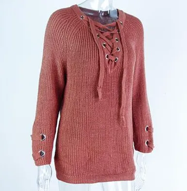 Female Sweater With Lace