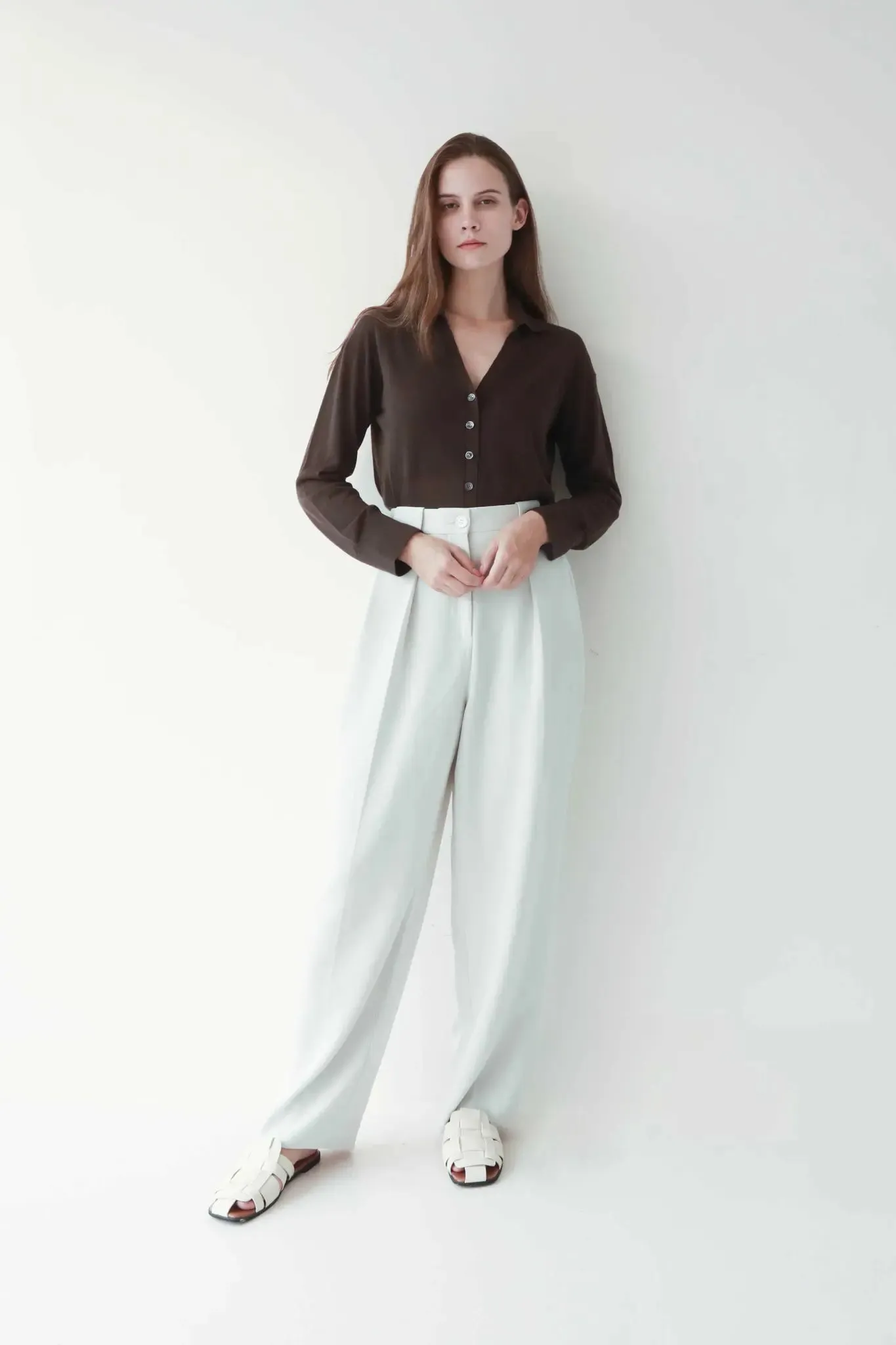 High Waisted Wide Leg Pants