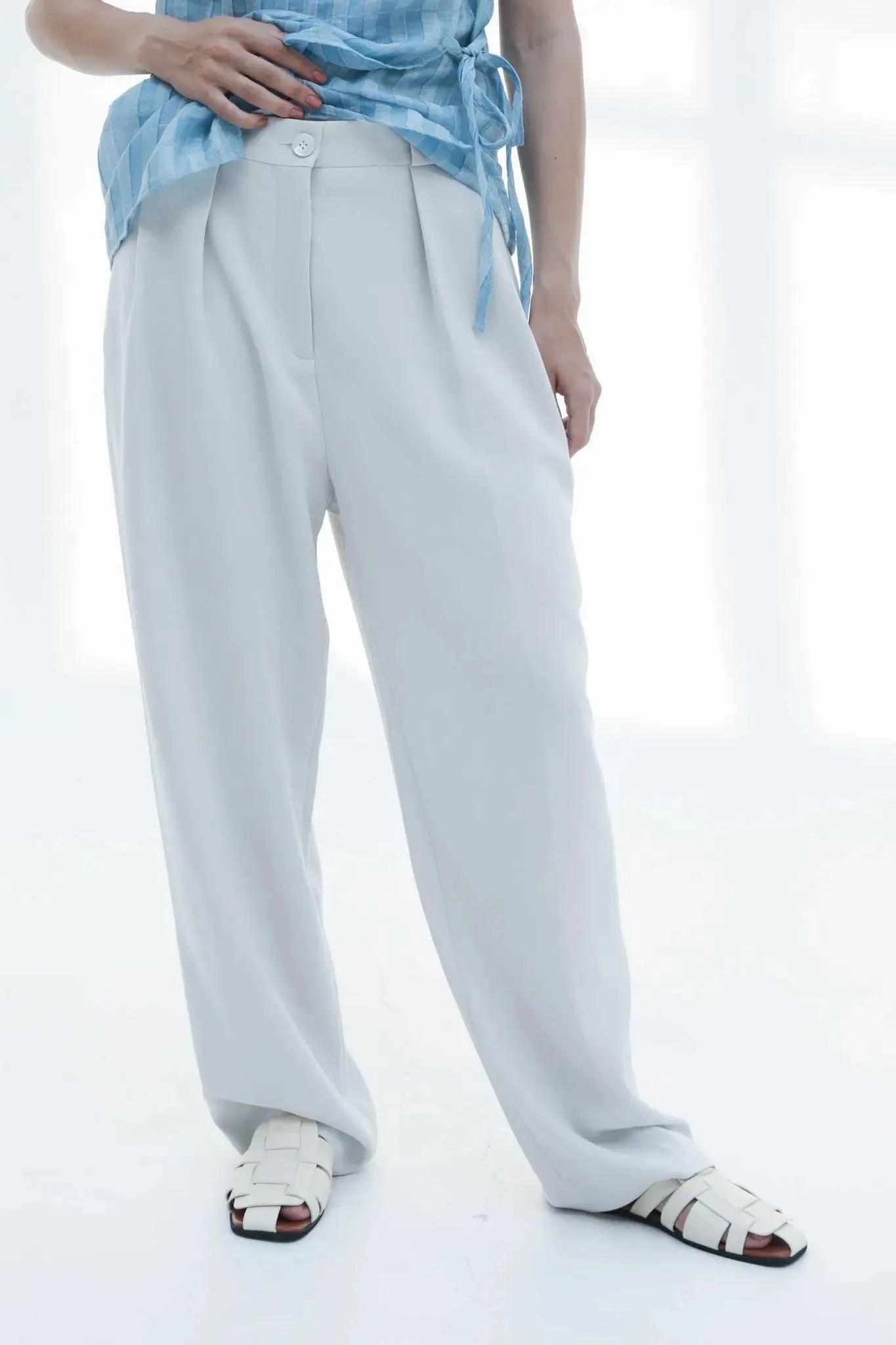 High Waisted Wide Leg Pants