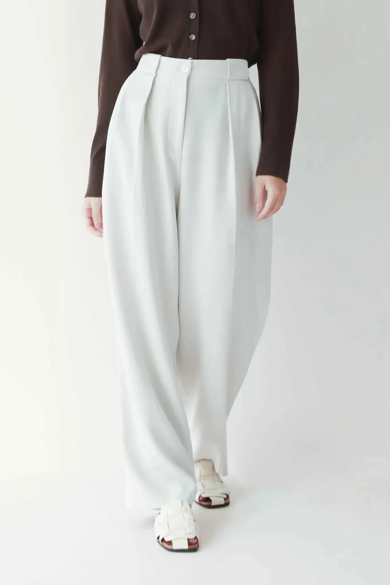 High Waisted Wide Leg Pants