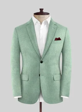 Italian Squito Bettle Green Wool Jacket