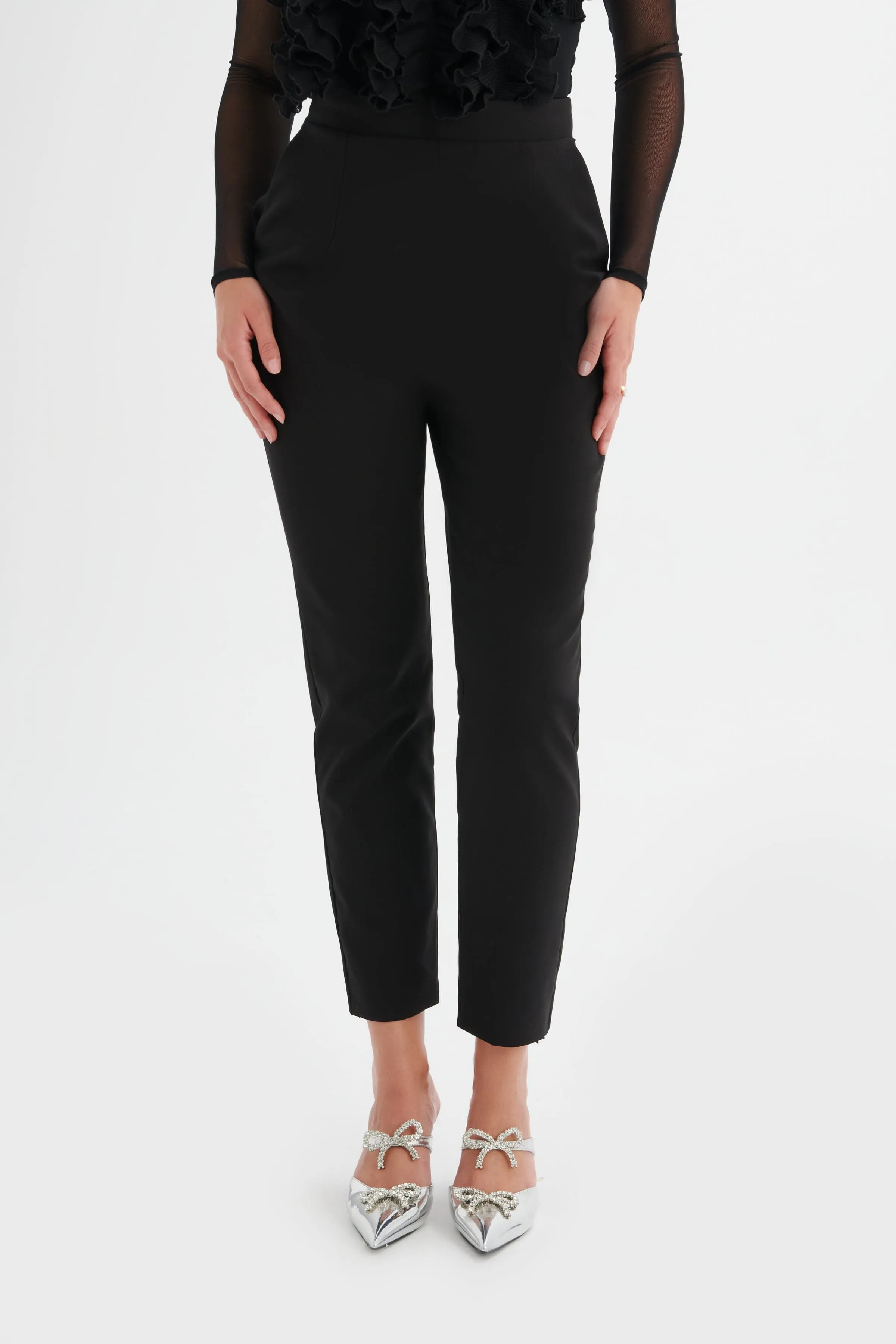 JAYDE Tailored Trousers in Black