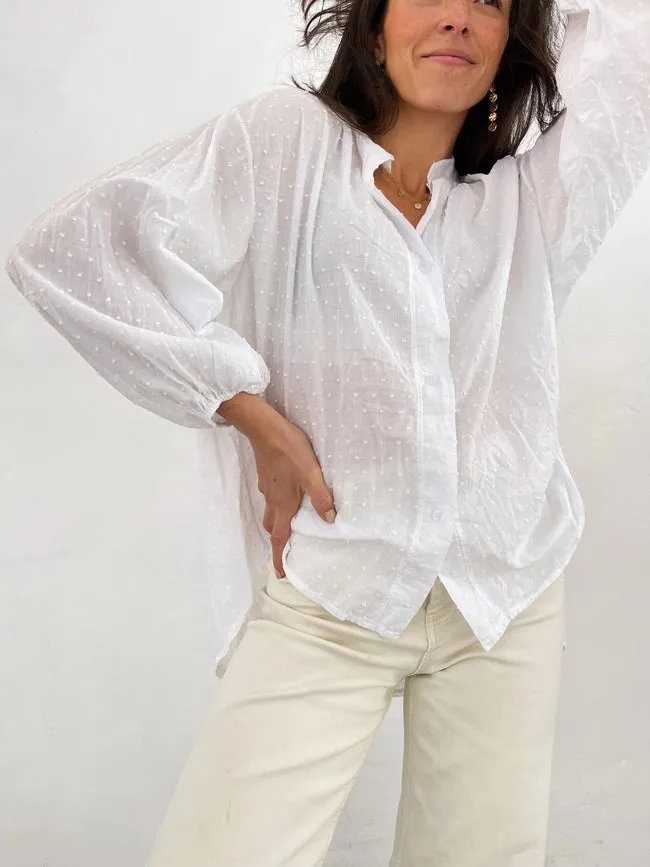 Julia White Blouse