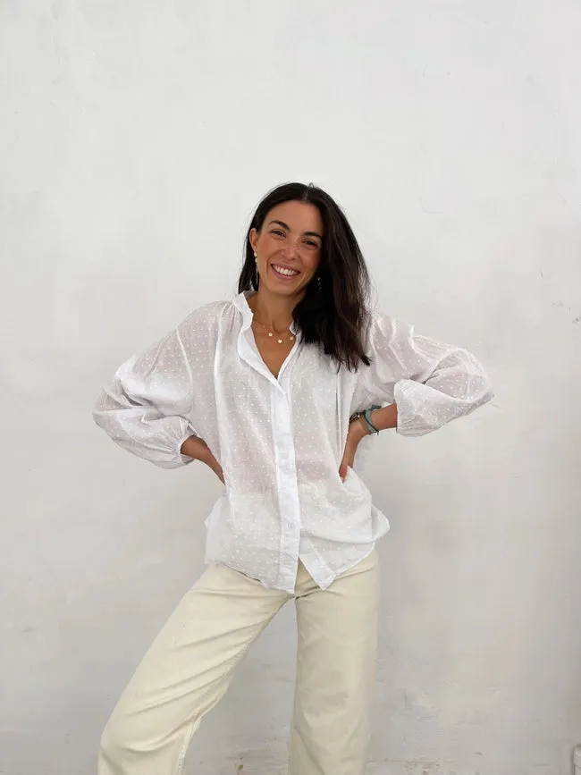 Julia White Blouse