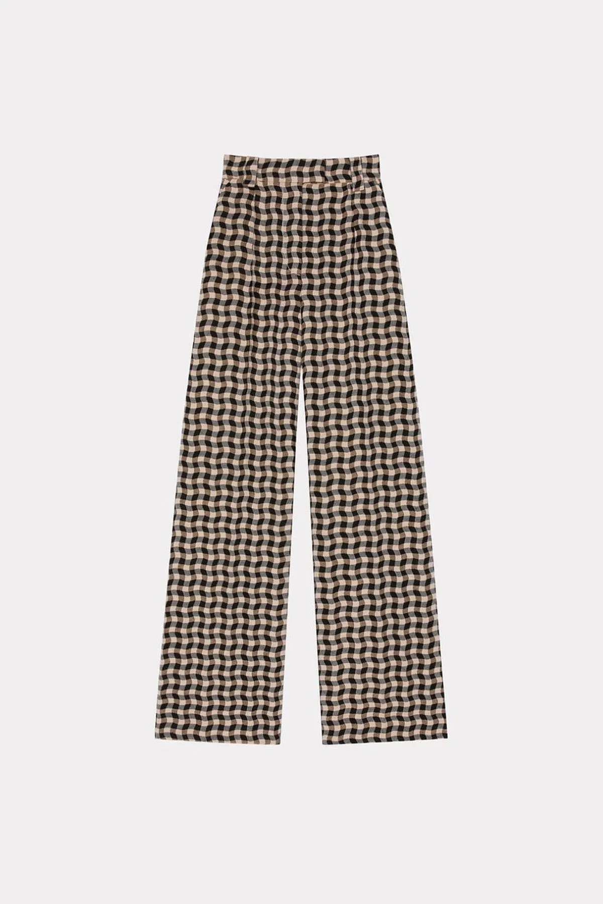 KENZO | WAVY VICHY TAILORED TROUSERS