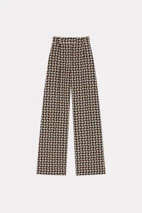 KENZO | WAVY VICHY TAILORED TROUSERS