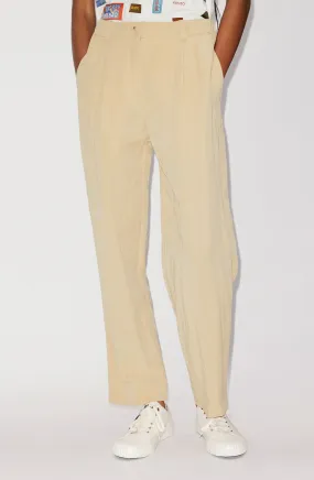 Kenzo Women Tailored Elasticated Trousers Beige