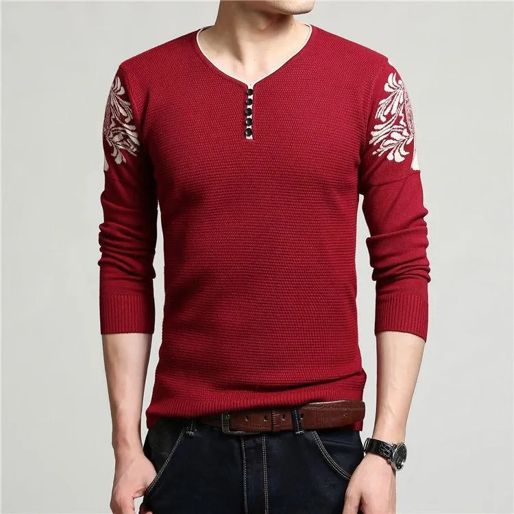 Men's Thick Warm Knitted Winter Sweater