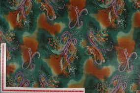 Multicolour Silk Georegtte Fabric