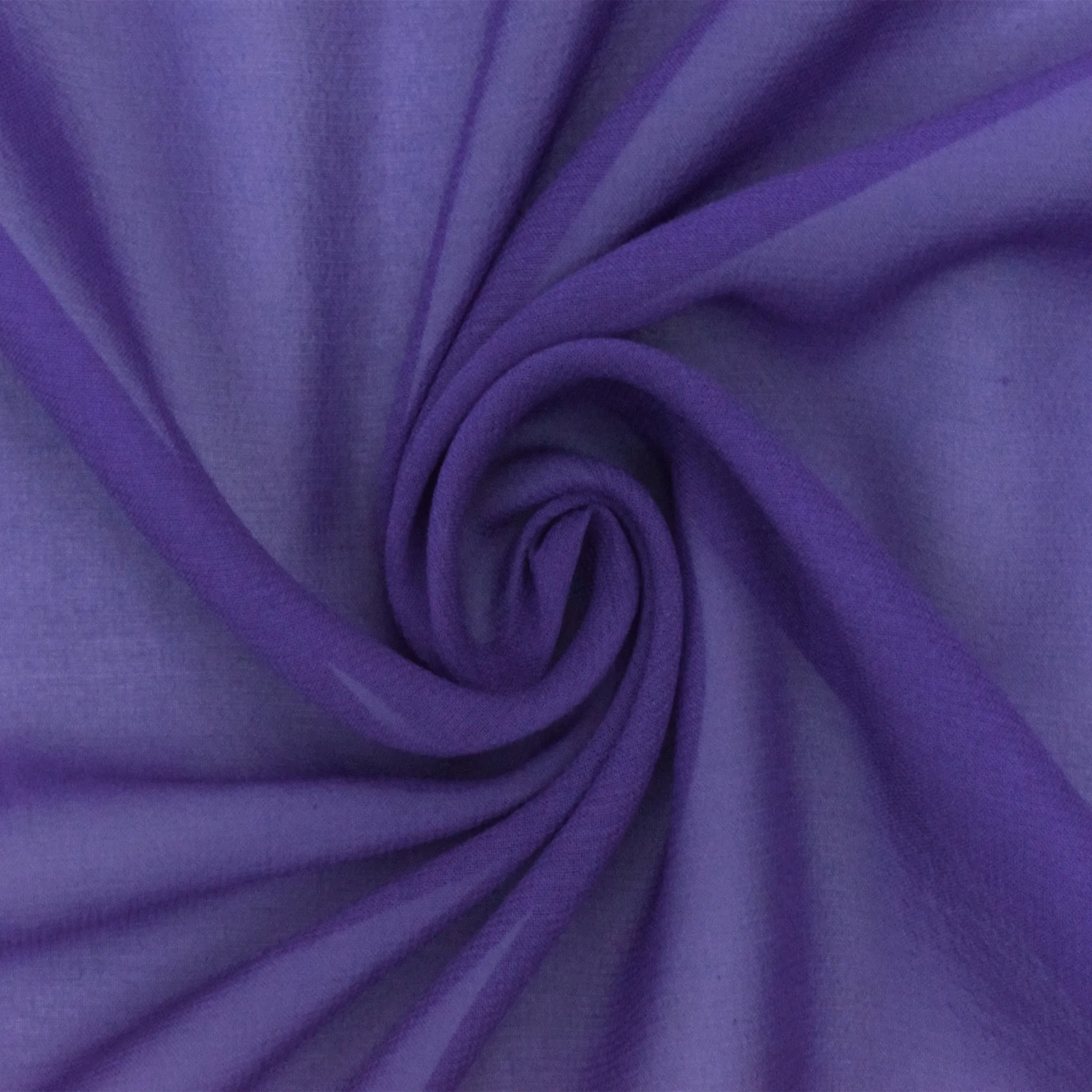 Persian Purple Solid Silk Chiffon Woven Fabric