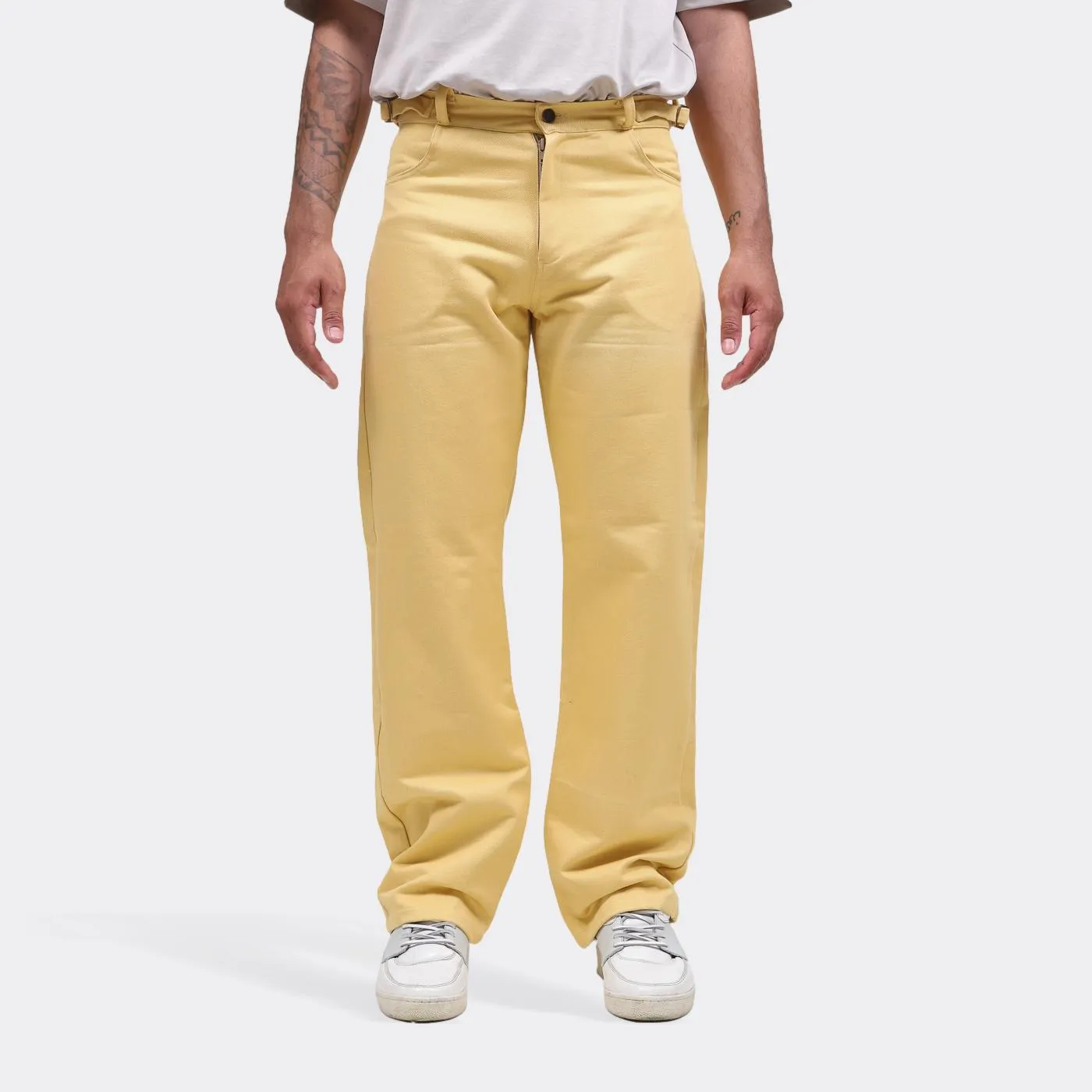 Pietá Yellow Tailored Trousers