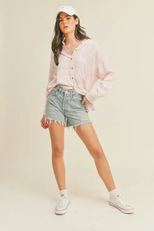 Polly Oversized Button Up Shirt