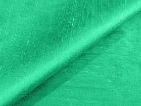 Sea Green Plain Bangalore Raw Silk Fabric