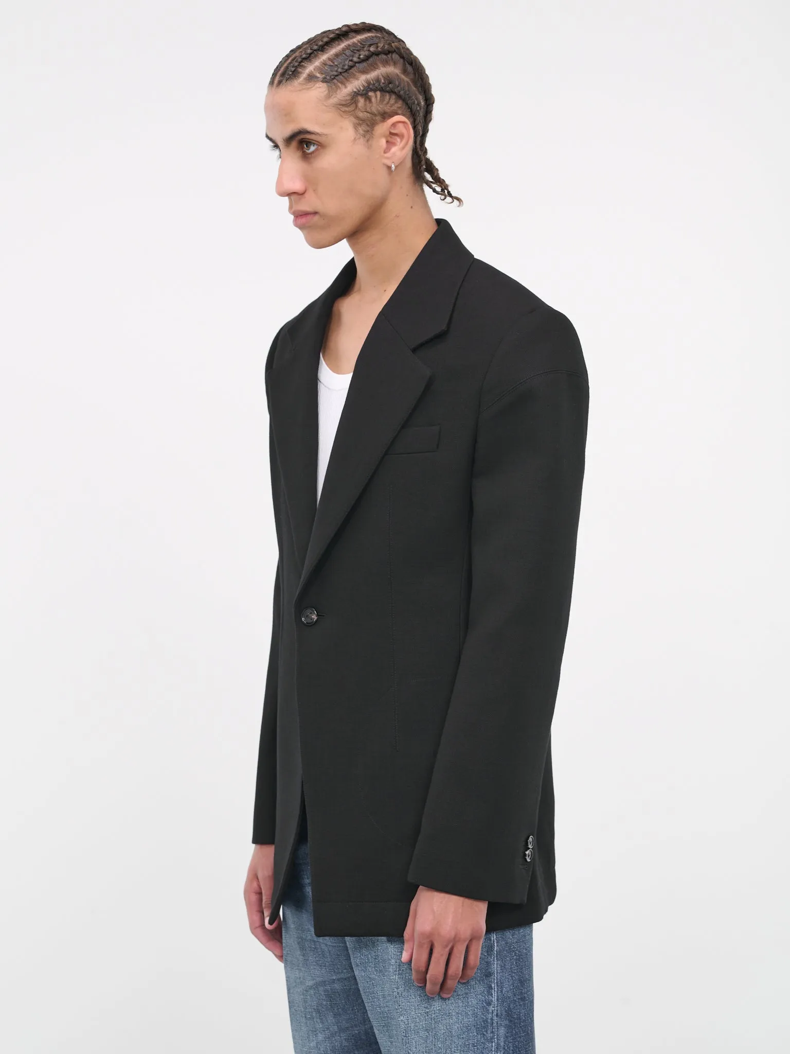 Structured Blazer (751996VKPH0-1000-001-NERO)