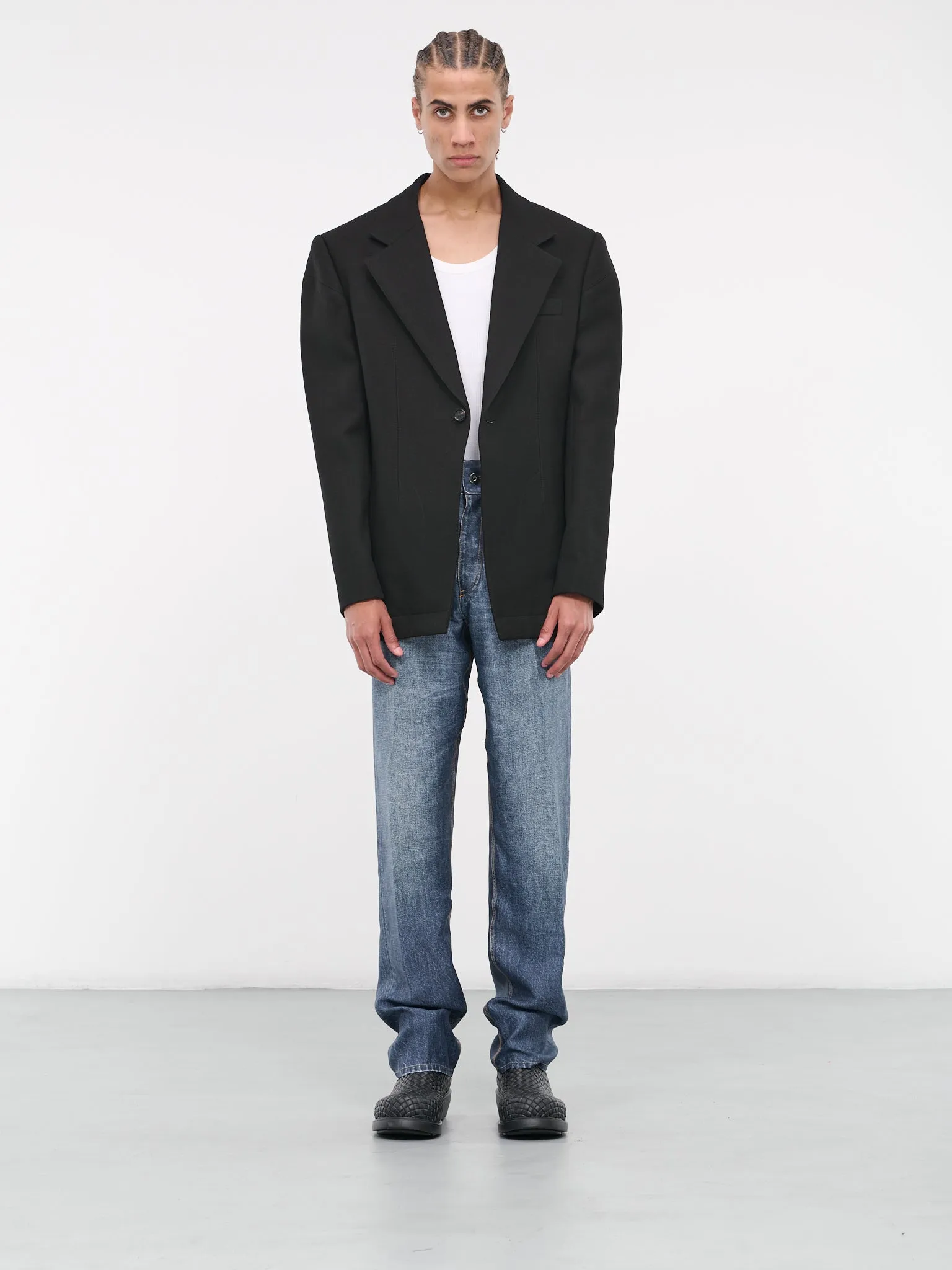 Structured Blazer (751996VKPH0-1000-001-NERO)