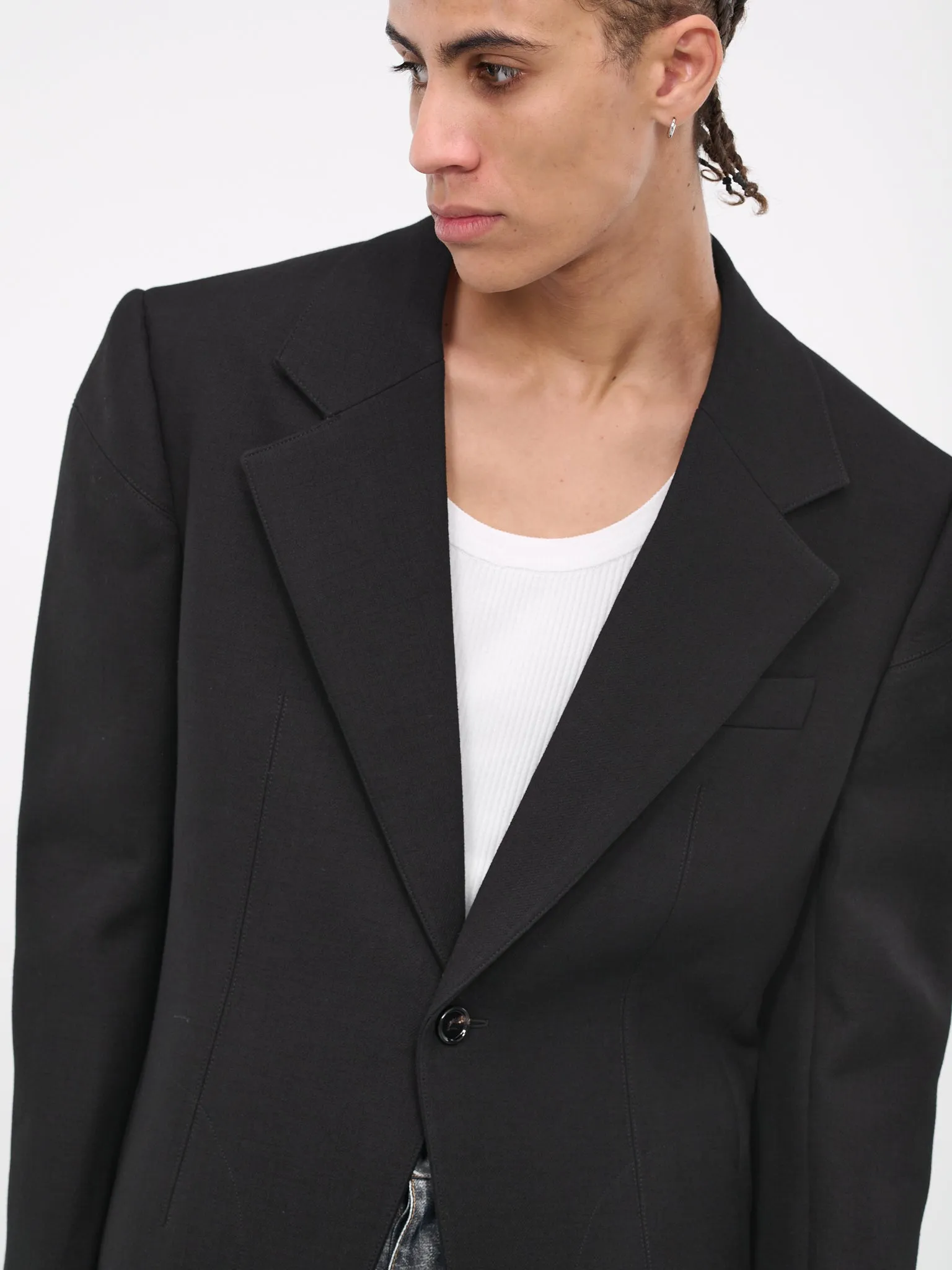 Structured Blazer (751996VKPH0-1000-001-NERO)