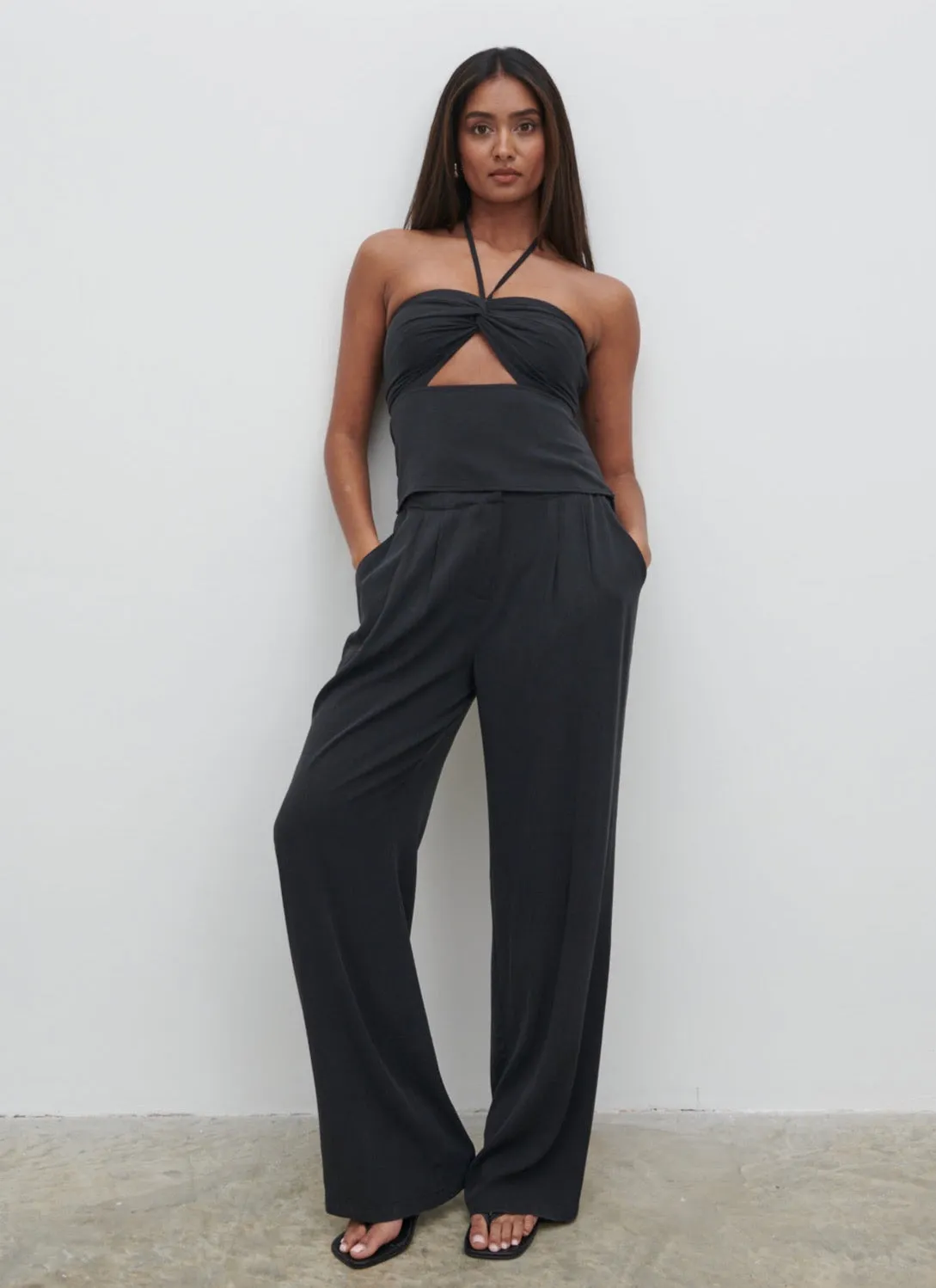 Suki Tailored Trousers - Black