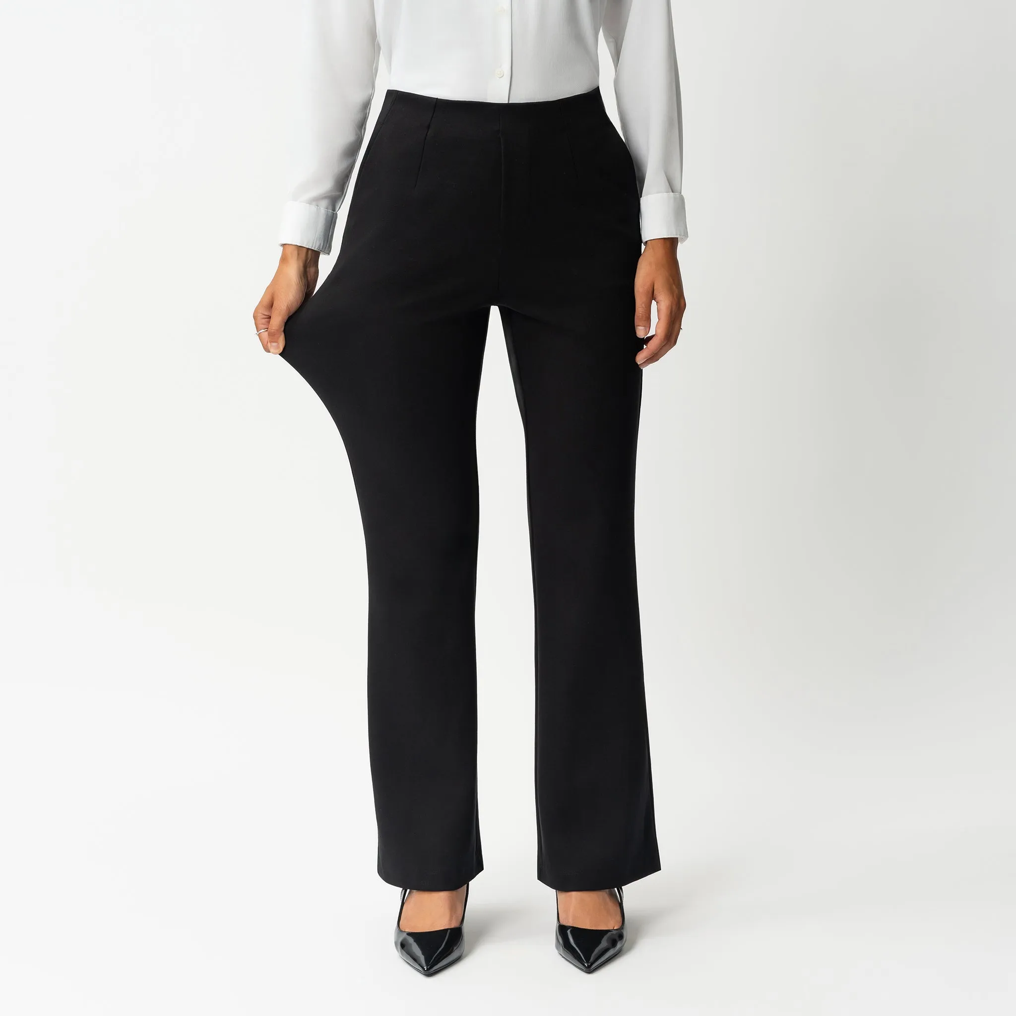 Tailored Ponte Bootcut Trouser