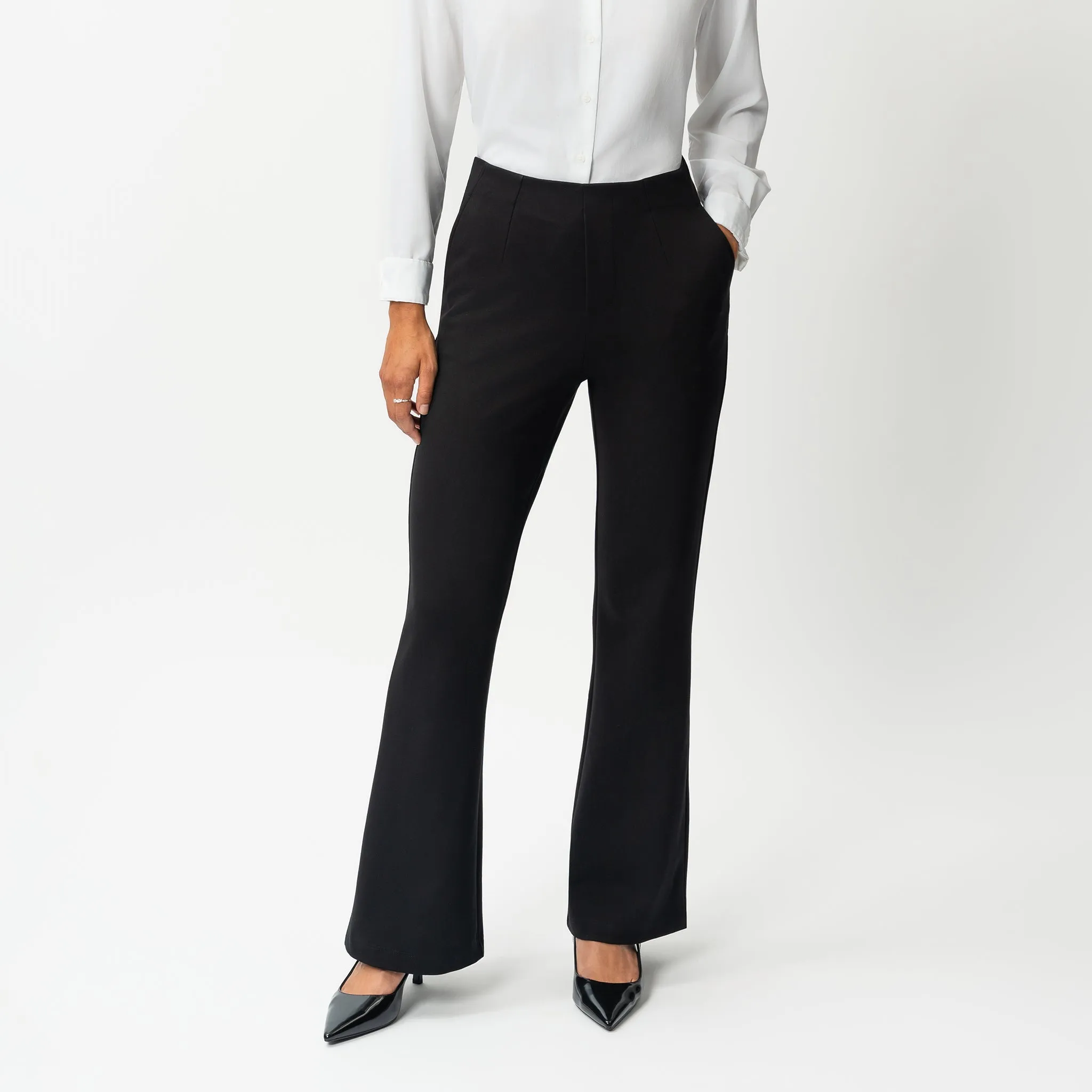 Tailored Ponte Bootcut Trouser