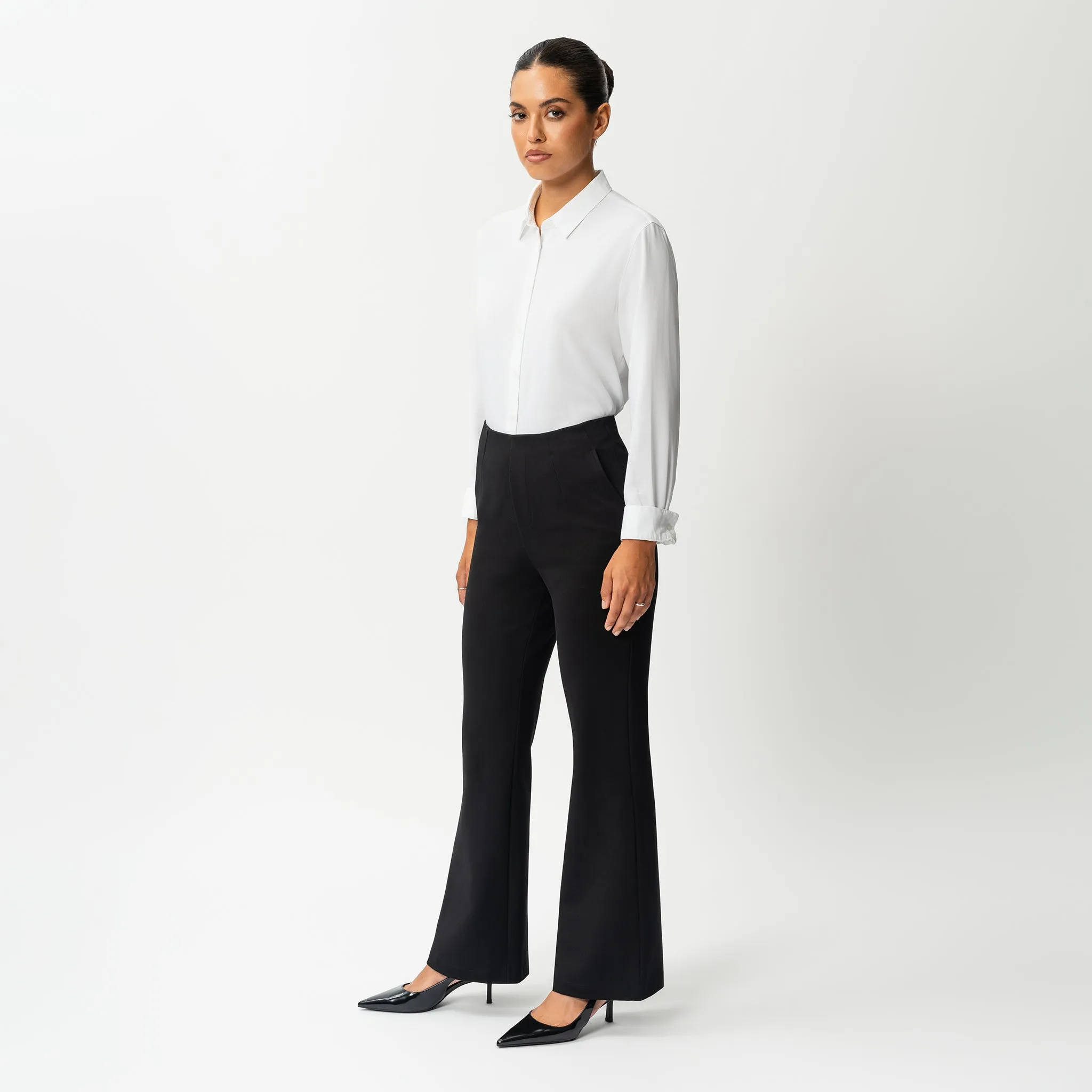 Tailored Ponte Bootcut Trouser