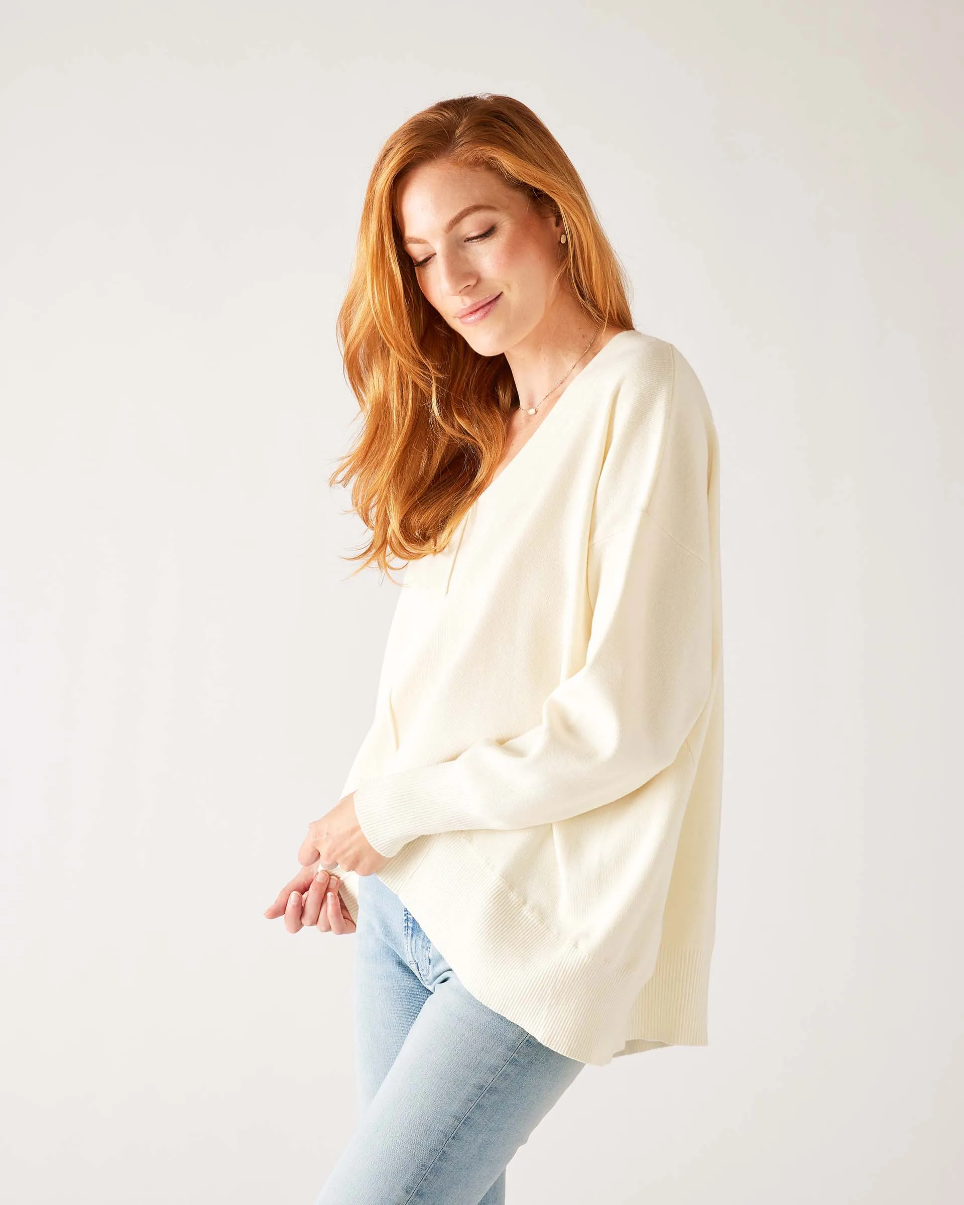 Toujours V-neck Sweater