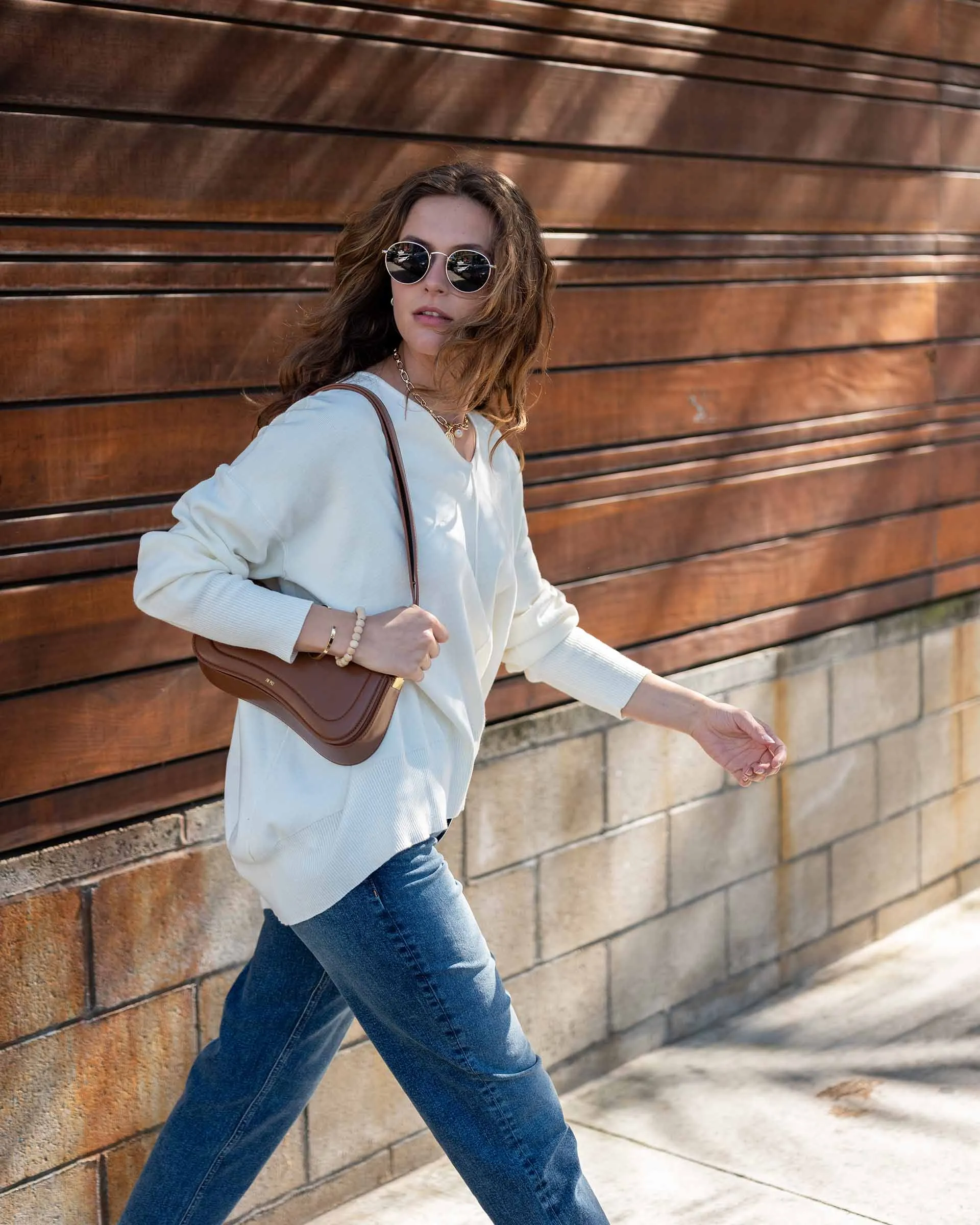 Toujours V-neck Sweater