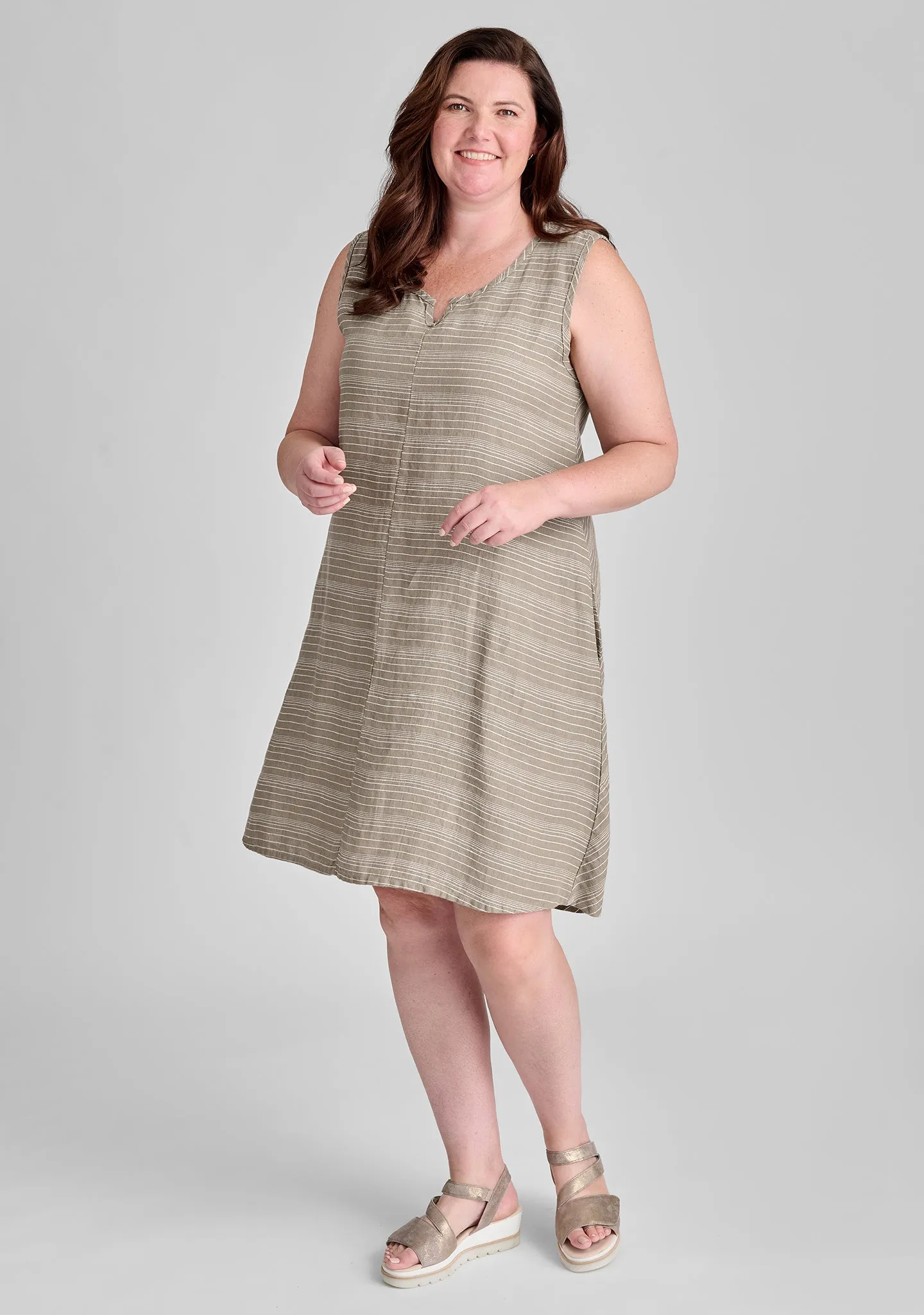 True Dress - Linen Shift Dress