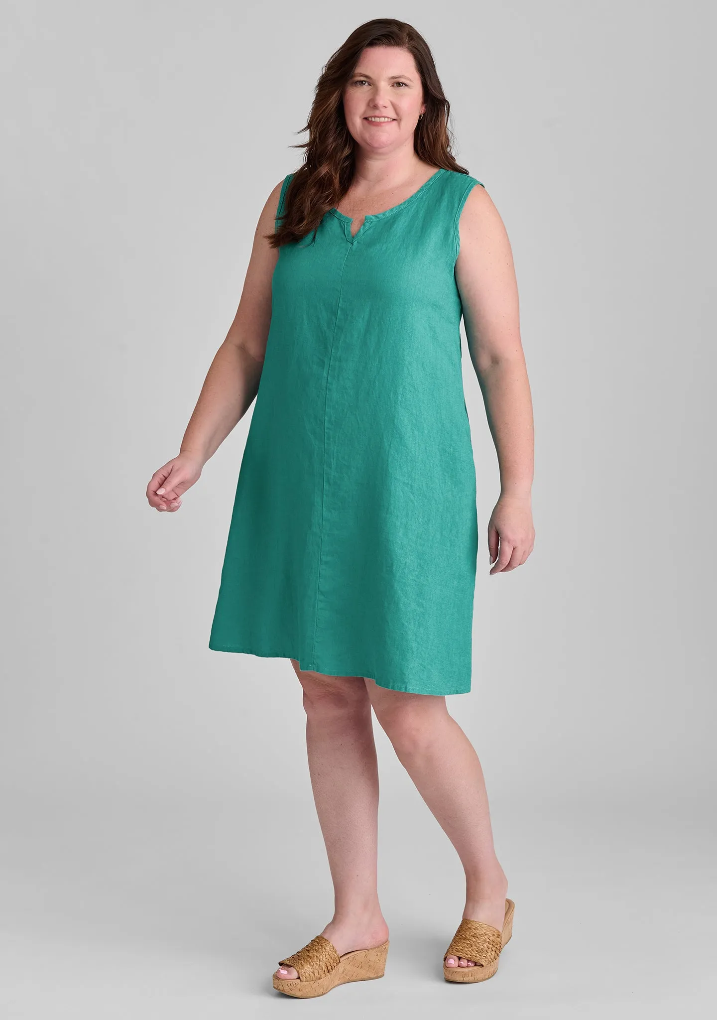 True Dress - Linen Shift Dress