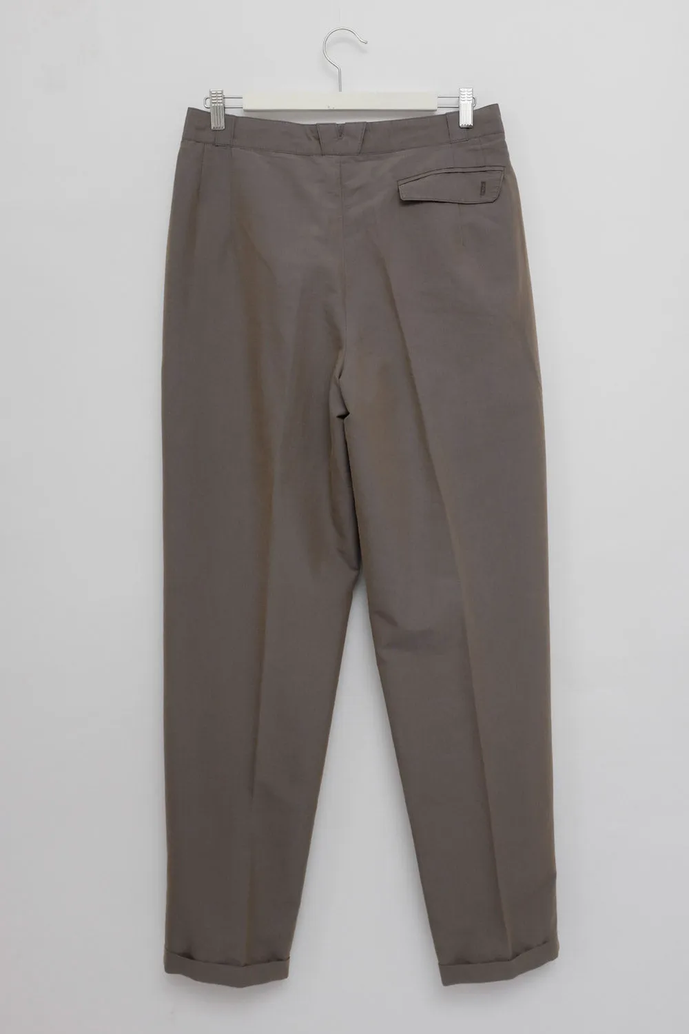 WIDE LEG VINTAGE TAILORED TROUSERS